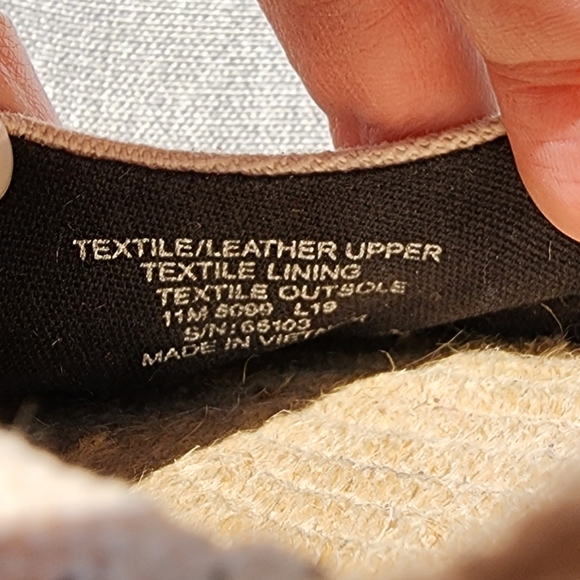 Tory Burch Colorblock Espadrille Wedge - Size 11 - Picture 9 of 9